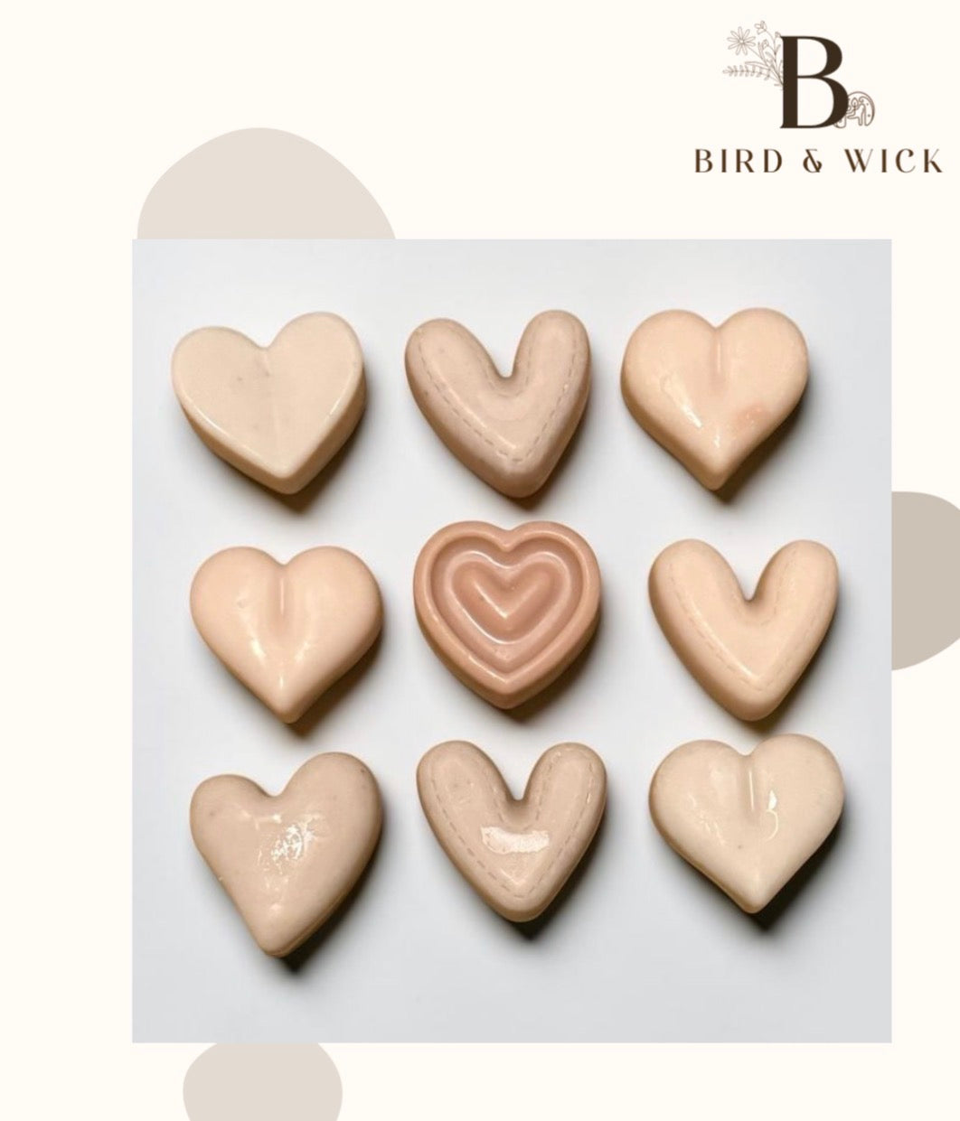 Sandalwood & vanilla soy wax melts
