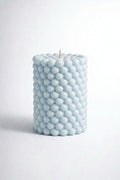 Clean cotton soy bubble candle