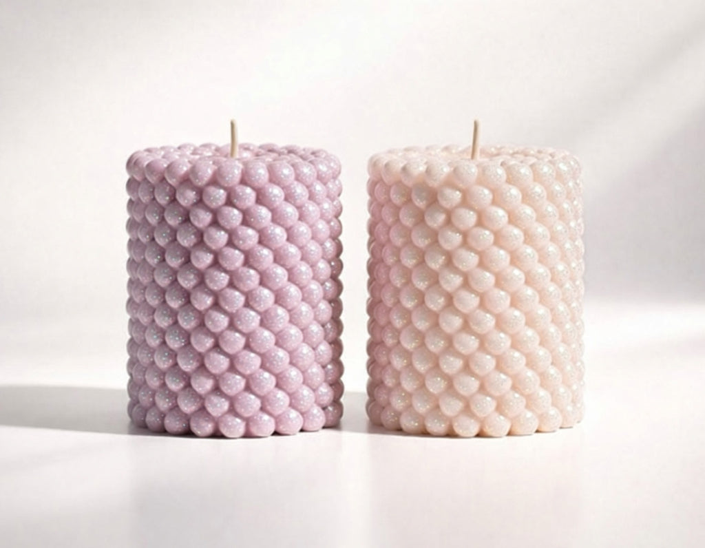 Create your own bubble candle