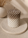 Toffee nut latte bubble candle