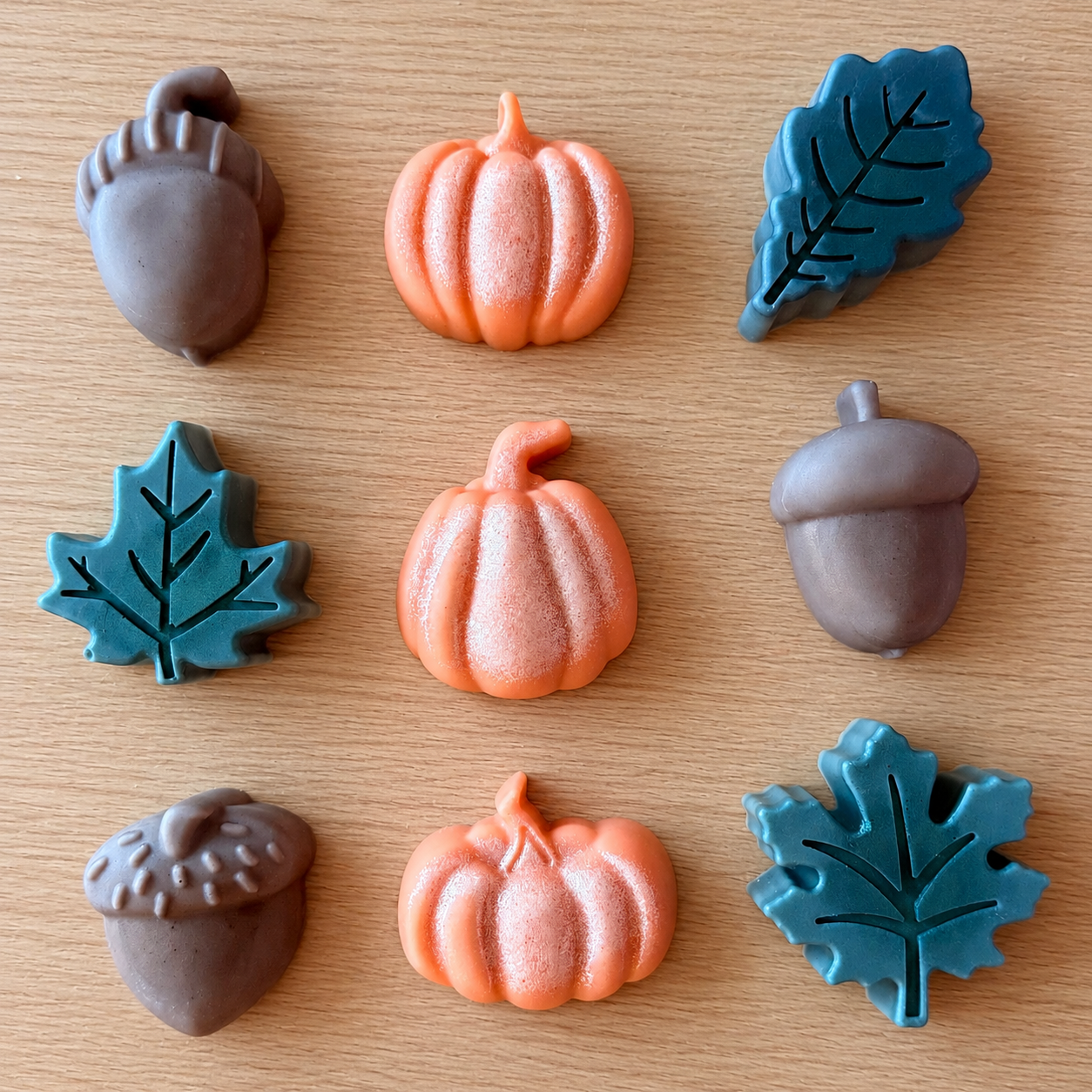 Shapes of autumn gift box