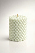Strawberry and lily soy bubble candle